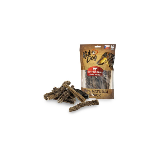 KIDDOG 100% Natural Snack, hovězí žaludek (dršťky) 12 cm/ 100 g KIDDOG 100% Natural Snack, hovězí žaludek (dršťky) 12 cm/ 100 g