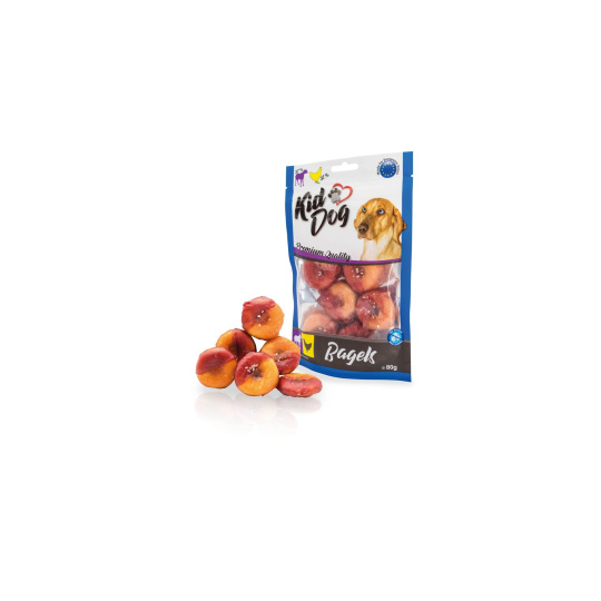 KIDDOG jehněčí &#38; kuřecí Bagel 80 g
