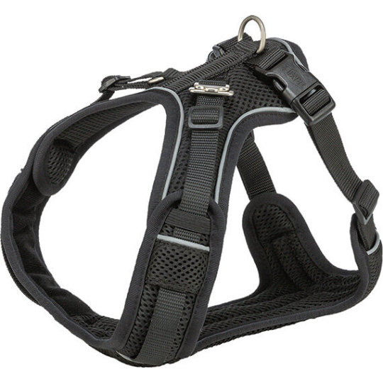 FlexMesh Premium postroj, široký střih, černá, L (63-92cm / 20mm