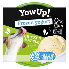 OWUP Frozen Yoghurt - zmrzlinový jogurt s příchutí kuřete a jablka 110 g OWUP Frozen Yoghurt - zmrzlinový jogurt s příchutí kuřete a jablka 110 g