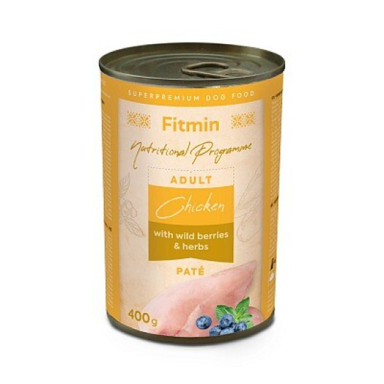 Fitmin Dog konzerva pro psy 400g-drůbeží