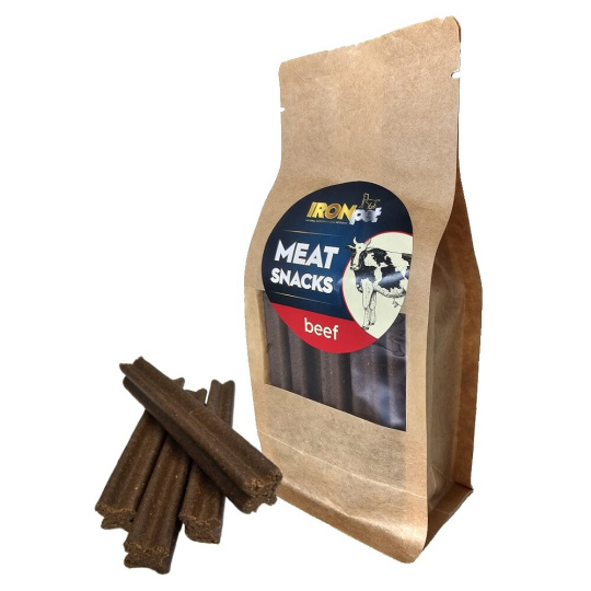 IRONpet dentální masové pamlsky Hovězí 400 g