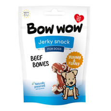 Bow Wow Jerky snack Yummy/Funny ( hovězí příchuť) 80g