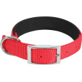 Obojek pes SOFT NYLON červený 25mm/65cm Zolux