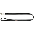 Vodítko PREMIUM s vyplněnou rukojetí M - L: 1m / 20mm- černá