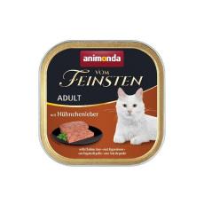 ANIMONDA paštika ADULT - kuřecí játra pro kočky 100g