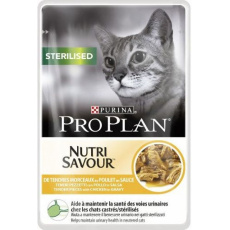 PURINA PRO PLAN Cat Sterilised kapsa Kuře ve šťávě 85g