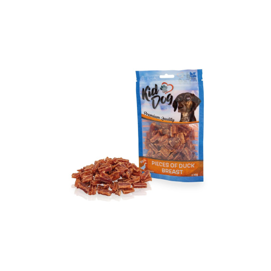 KIDDOG kachní prsa kousky 80 g