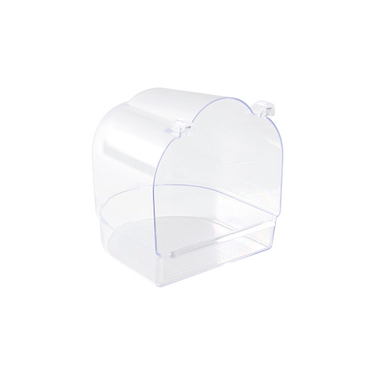 Koupelna - půlkruhová, celoprůsvitná 13x15x14cm TRIXIE