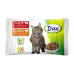 DAX CAT kapsa pro kočky 4x100g