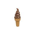 Soft Ice, zmrzlina s kuřecím  50 g, hnědá