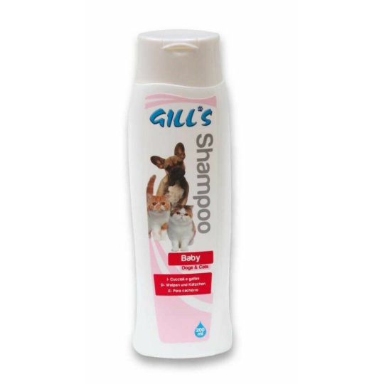 GILLS šampon BABY cat+dog 200ml