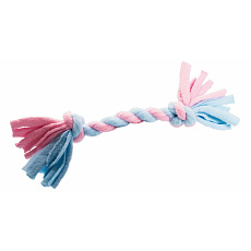 Pletená BABY činka HipHop FLEECE 18cm/1,5cm, růžová/modrá Pletená BABY činka HipHop FLEECE 18cm/1,5cm, růžová/modrá