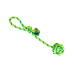 Přetahovadlo bavlněný míč 9 cm, 58 cm / 300 g zelená
