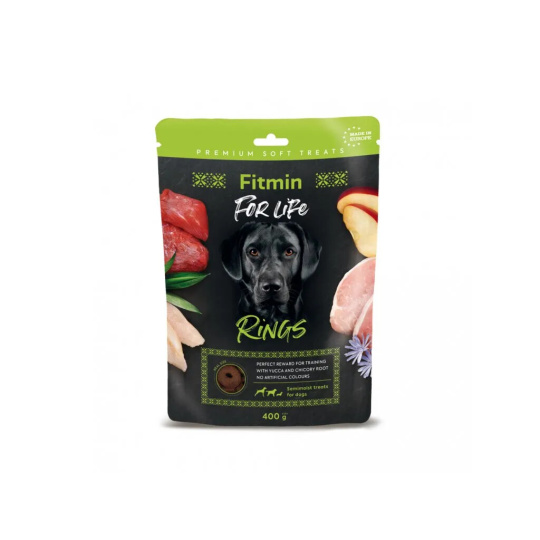 Fitmin Dog For Life RINGS pamlsek pro psy 400g