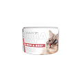 Delikan Konzerva SUPRA Cat Losos a Hovězí 200g