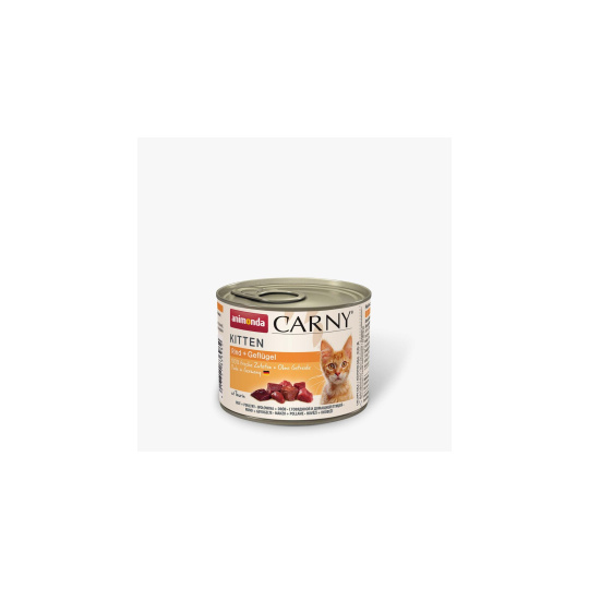 ANIMONDA konzerva CARNY Kitten. drůbeží+ hovězí, 200g