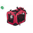 Přepravní plátěný box S, malý, skládací box pro malé psy
