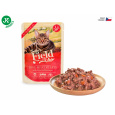 Sams Field True Meat Fillets with Beef, Beetroot for sterilized cats, kapsička pro kočky 85 g (Sam&#39;s Field)