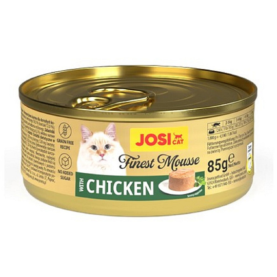 Josicat Finest Mousse with Chicken 85g