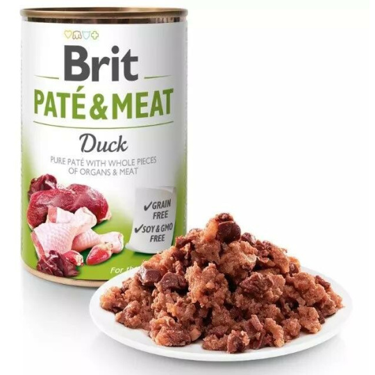 Brit Dog konz Paté / Meat Duck 800g