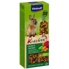 Kräcker tyč. králík zelenina+červ.řepa 2ks/bal.