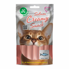 JK ANIMALS lososový krémový pamlsek 5x15g