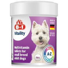 Vitality Multivitamin 8in1 for Small Breeds 70tbl