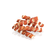 KIDDOG BUFFET SPRING kachní maso na buvolí kůži 16 cm/ 40-45 g KIDDOG BUFFET SPRING kachní maso na buvolí kůži 16 cm/ 40-45 g