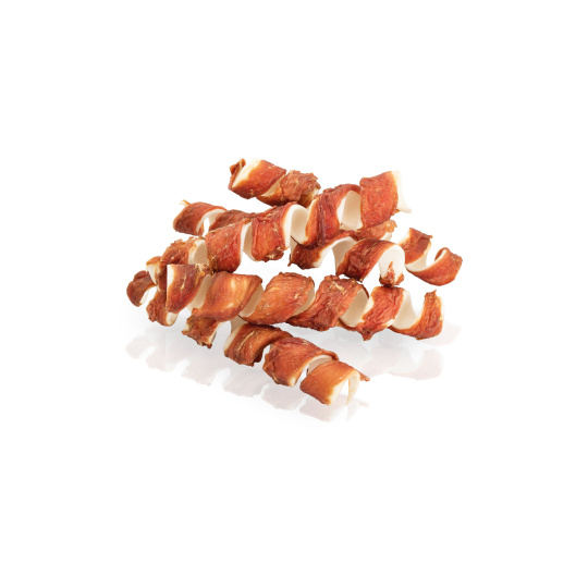 KIDDOG BUFFET SPRING kachní maso na buvolí kůži 16 cm/ 40-45 g