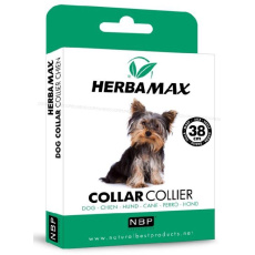 Herba Max Dog collar 38cm přírodní antiparazitní obojek pro psy