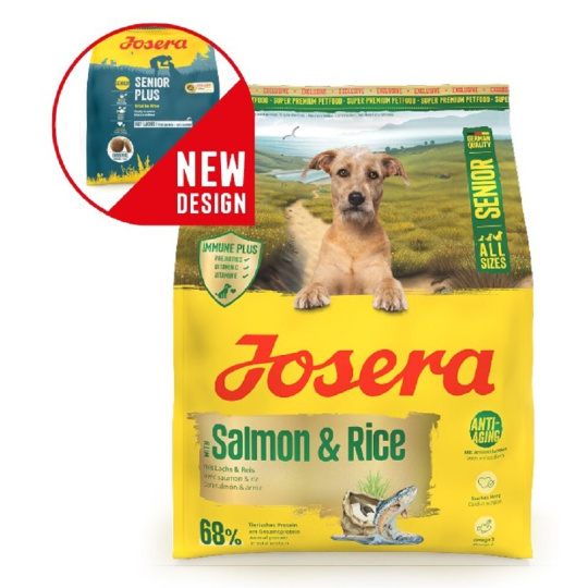Josera 3kg* A/S Senior with Salmon &#38; Rice dog