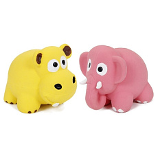 Latexová hračka s pískadlem - zvířata 8x6x6cm Latexová hračka s pískadlem - zvířata 8x6x6cm