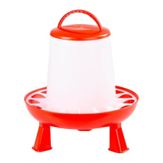 Krmítko/napáječka pro drůběž Goodfarm 6kg, plast, s nožičkami