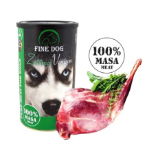 FINE DOG 1200g, zvěřina-100% masa