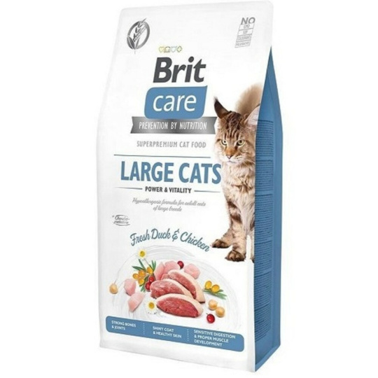 Brit Care 7,0kg cat Large cats Power& Vitality Grain-Free