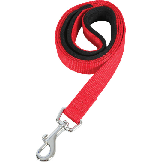 Vodítko pes SOFT NYLON červené 25mm/1m Zolux