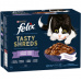 FELIX TASTY SHREDS 12x80g (hovězí,krůta,losos,,tuňák)