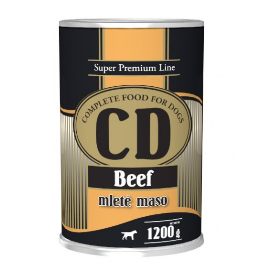 Delikan CD Dog beef konzerva 1200g
