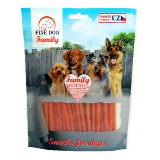 Fine Dog Family- lososové tyčinky 200g