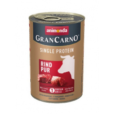GRANCARNO Single Protein 400 g hovězí konzerva pro psy