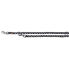 Vodítko CAVO kulaté prodlužovací reflexní, L - XL: 2m / 18mm, černá