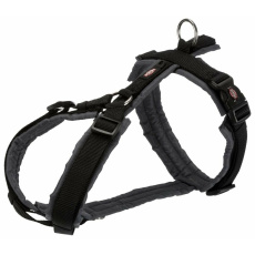 PREMIUM trekingový postroj - černá / grafit L: 70-85cm / 25mm PREMIUM trekingový postroj - černá / grafit L: 70-85cm / 25mm