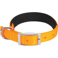 Obojek pes SOFT NYLON oranžový 20mm/45cm Zolux