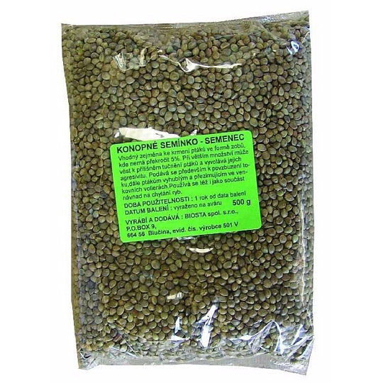 Konopné semínko 500 g