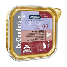 Dr.Clauder´s 100g Gans / Leber (husí s játry) cat