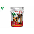 Sušené lososové mini kousky pro štěňata, 50 g, mini masový štěněcí pamlsek (Puppies Salmon Mini Bits Meat Snack)