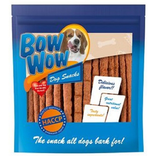 Bow Wow Snacks Tyčinky s hovězím masem 50kusů dog