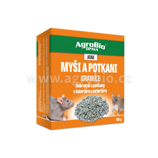 Atak myši a potkani - granule 150 g