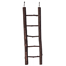 Natural Living dřevěný žebřík přírodní dřevo 5 příček/26 cm